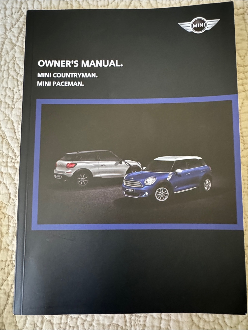 Owner’s Manual Mini Countryman Mini Paceman (OEM)